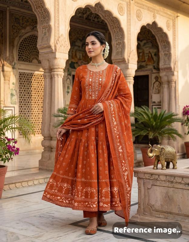 Krunique anarkali top business sites for wholesale kurtis